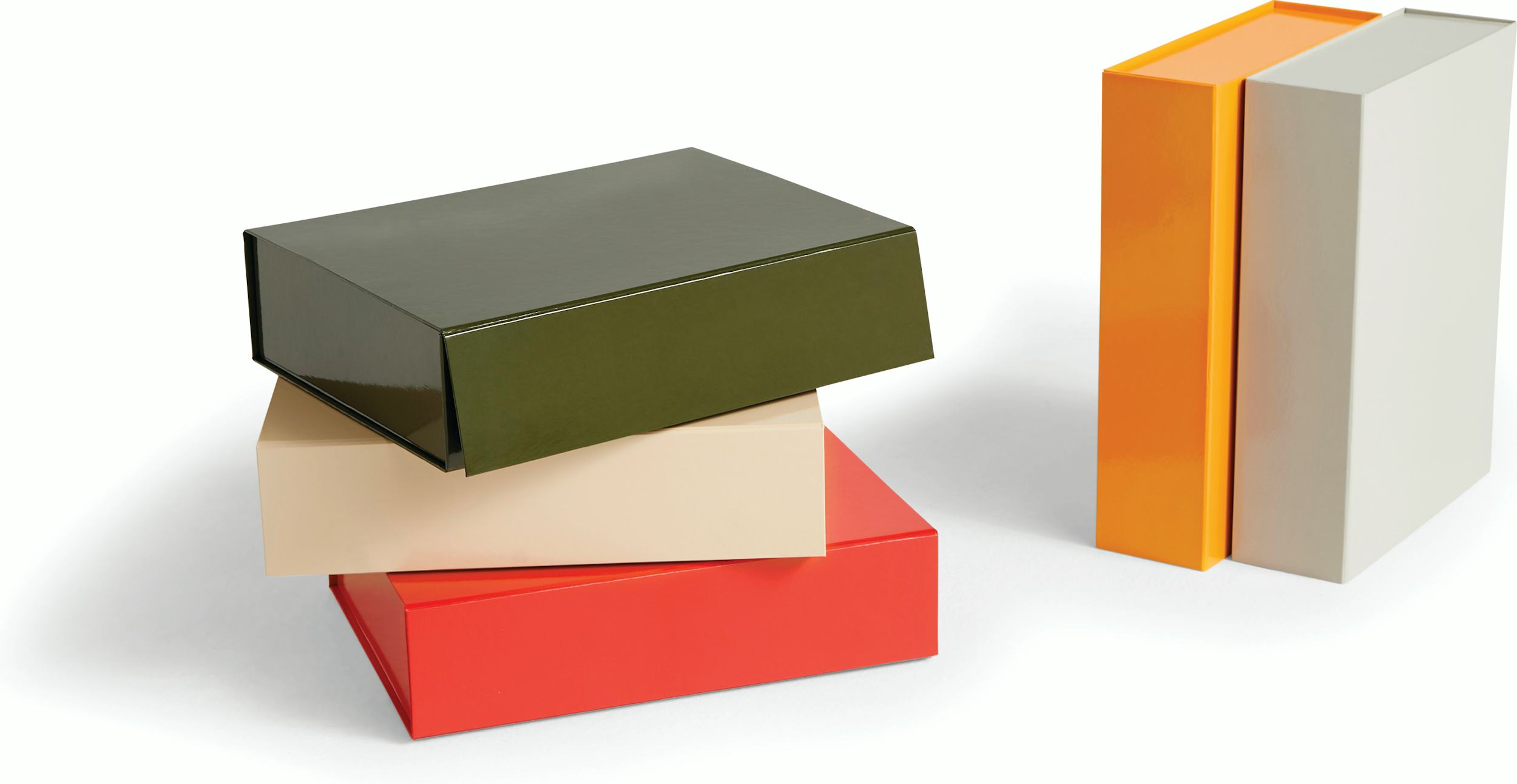 Colorblock Nested Boxes  Nesting boxes, Gift boxes with lids, Nesting gift  boxes