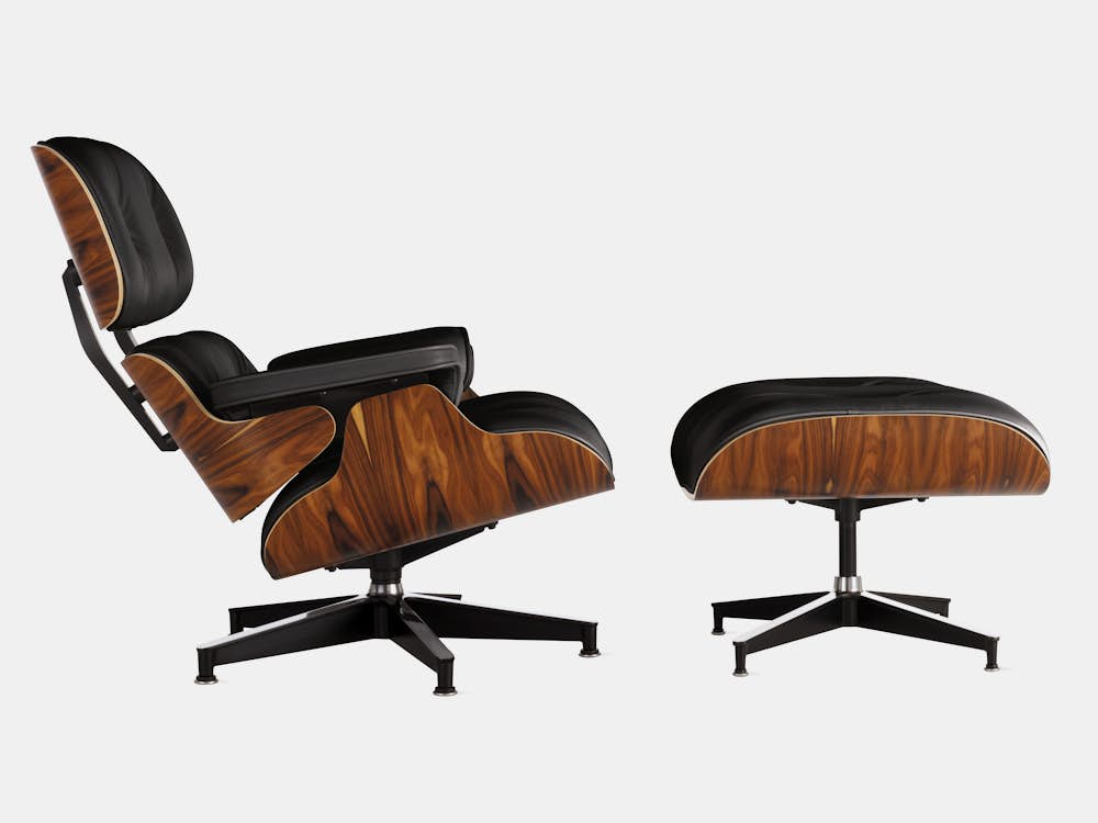Eames Lounge Chair and Ottoman Standard 