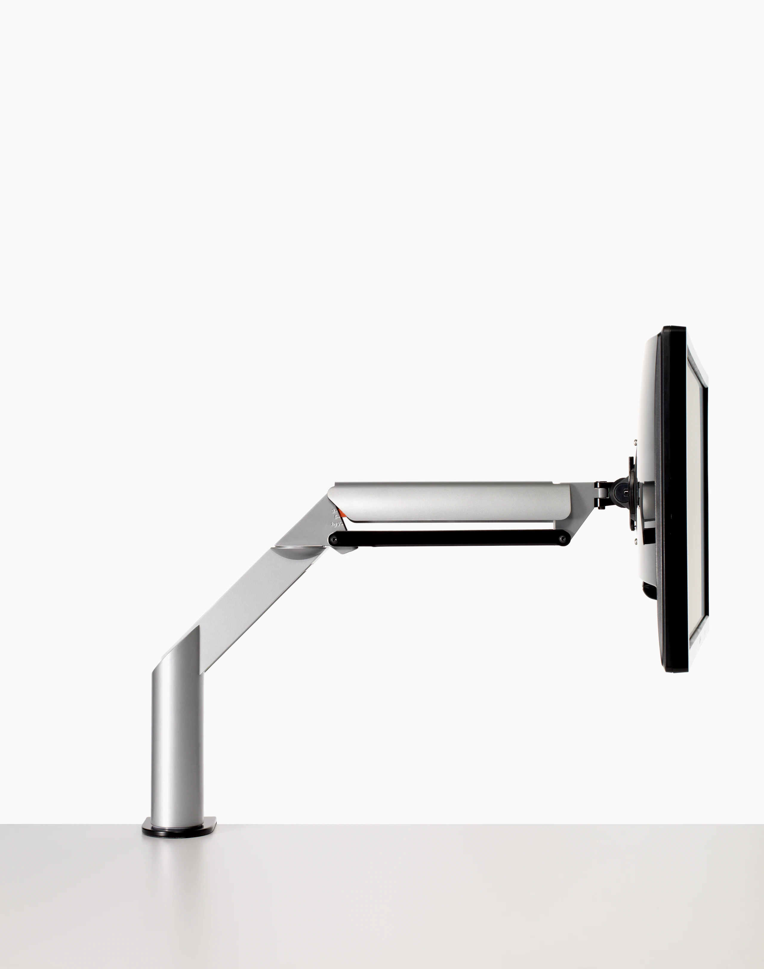 Knoll Silver Sapper XYZ Monitor Arm