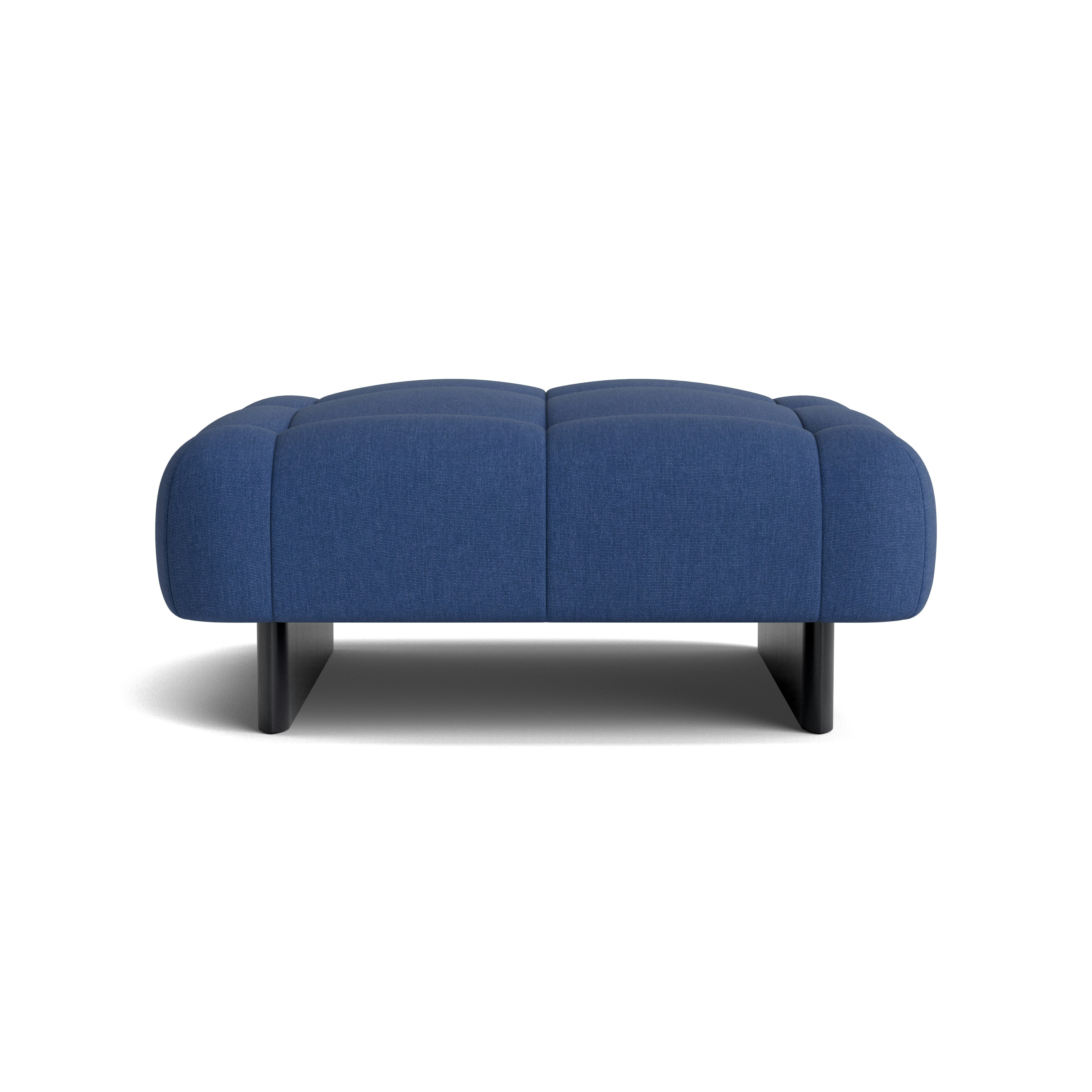 Quilton Lift Ottoman - Metaphor, Parachute, Black Lacquered Oak