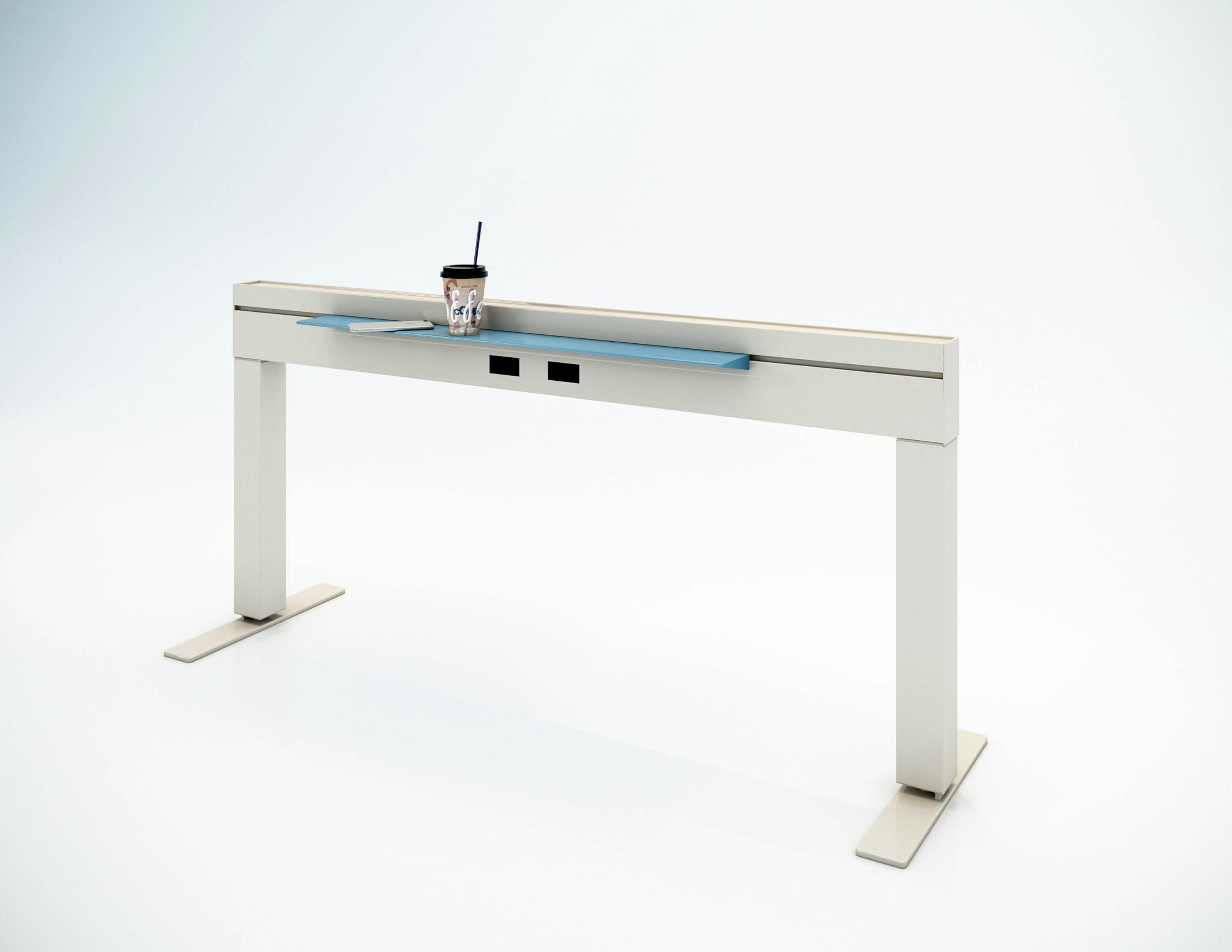 antenna workspaces power beam accessories side triangle shelf