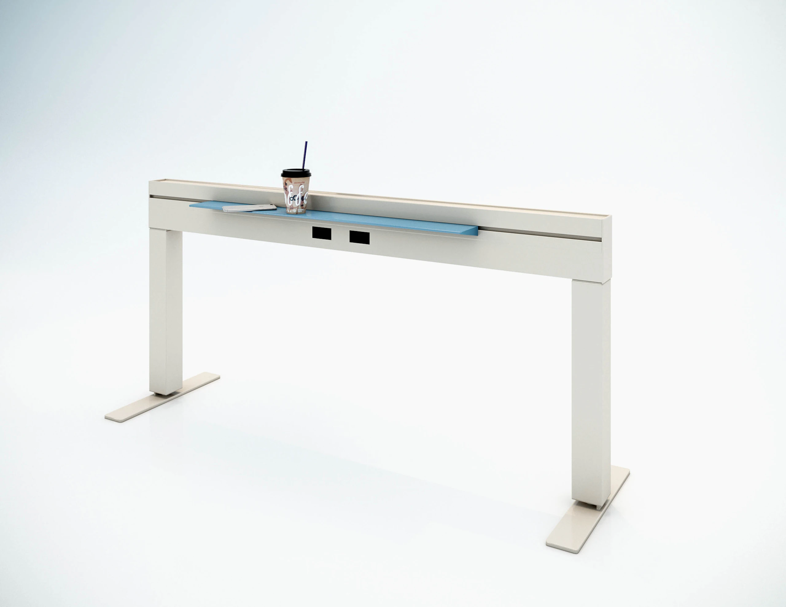 antenna workspaces power beam accessories side triangle shelf