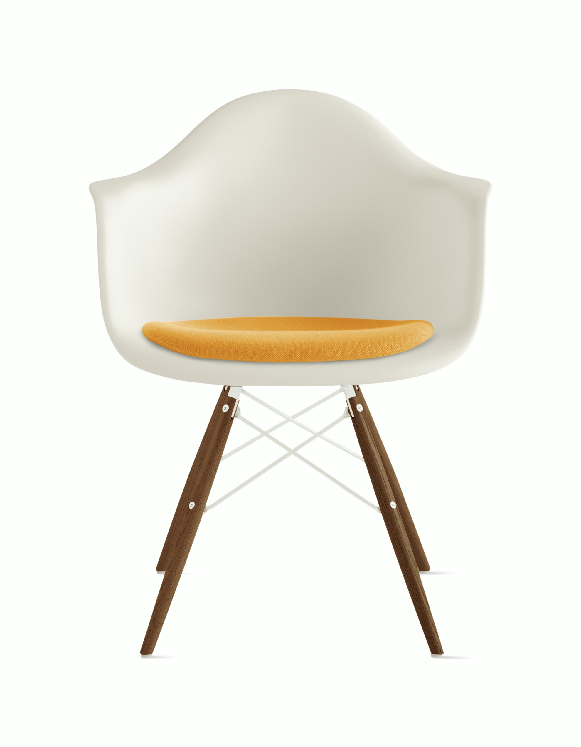 Eames Shell Armchair with Seat Pad (DWR)