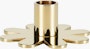 Girard Brass Candlestick Holder - Petal