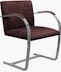 BRNO Flat Bar Chair With Armpads