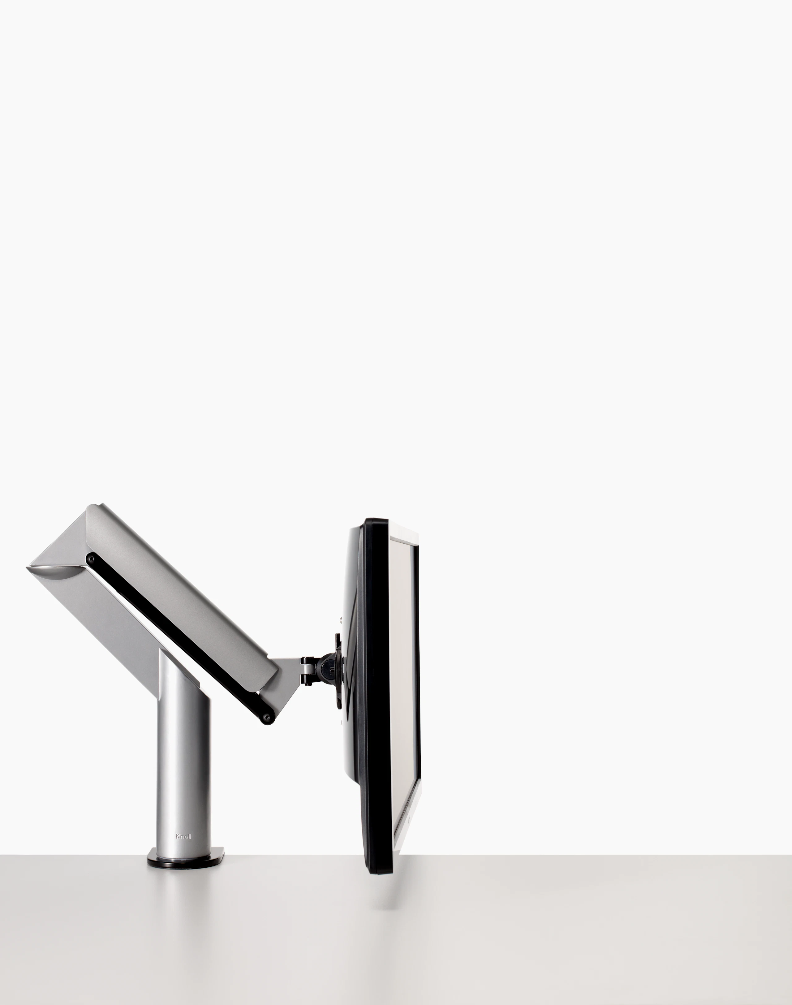 Knoll Silver Sapper XYZ Monitor Arm