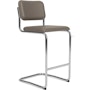 Cesca Fully Upholstered Stool  Cesca Upholstered Bar Height Stool
