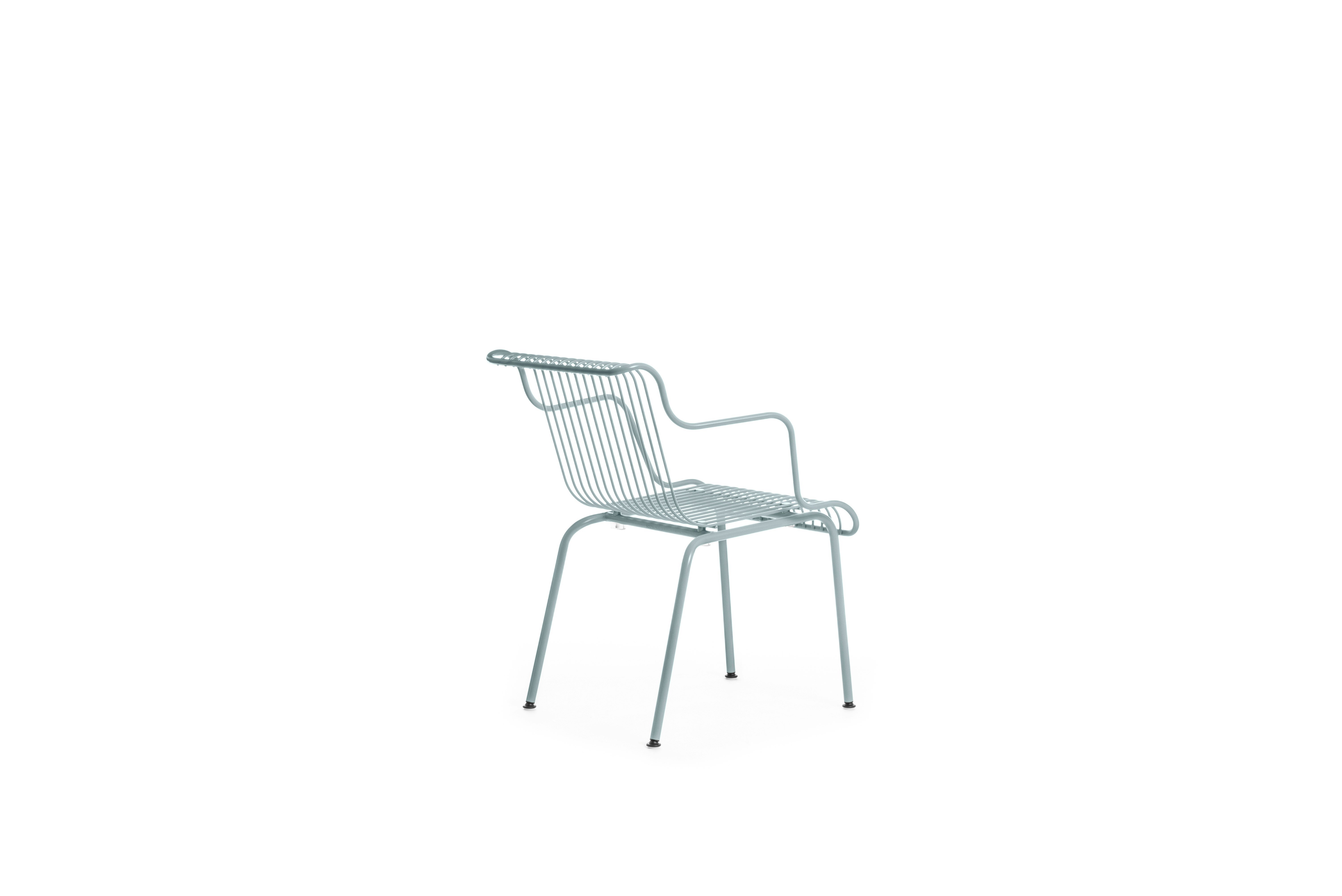 South Outdoor Dining Armchair - Light Blue