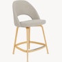 Saarinen Executive Stool - Counter Height, Crossroad, Almond, Oak