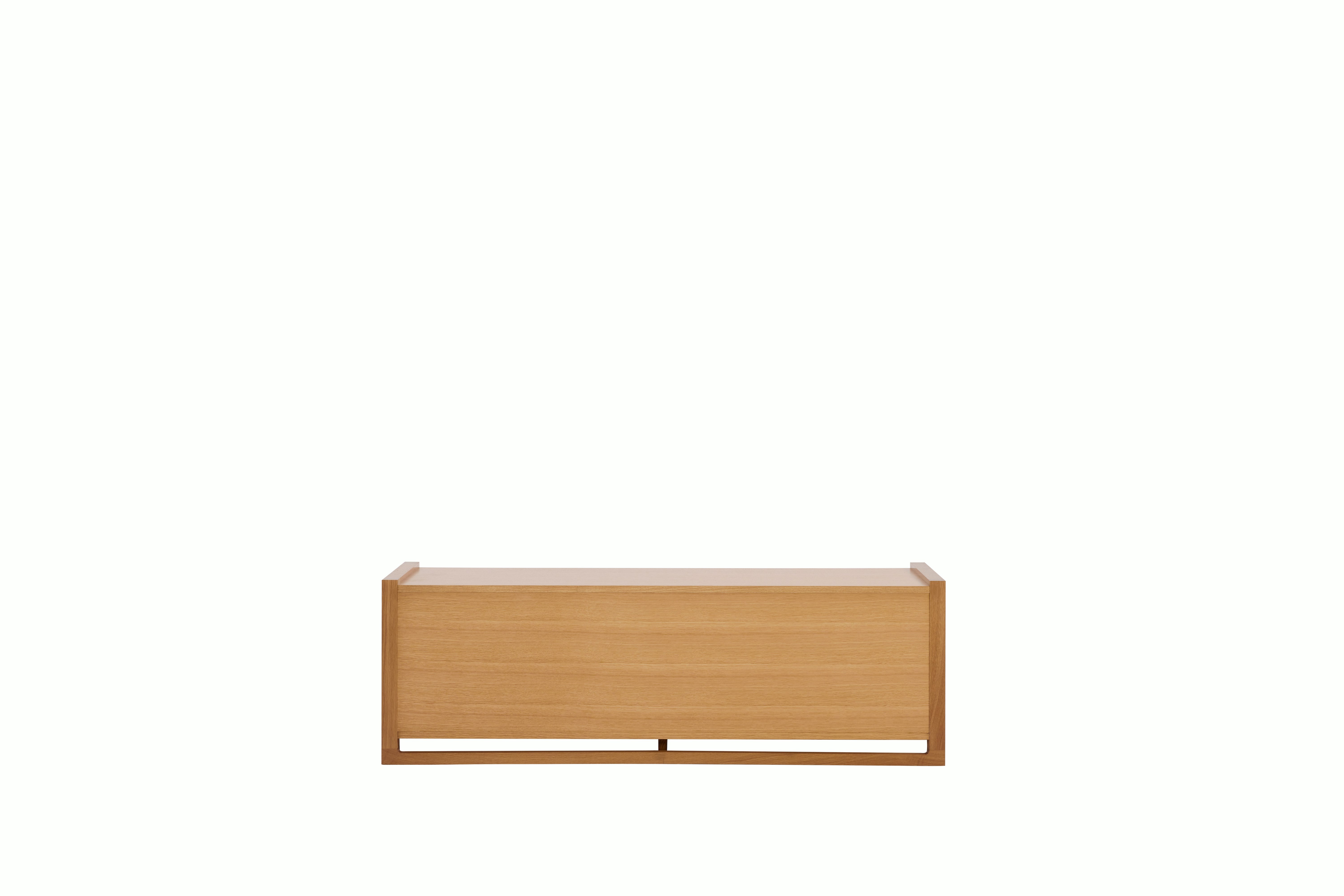 Matera Media Unit,  oak,  60 in