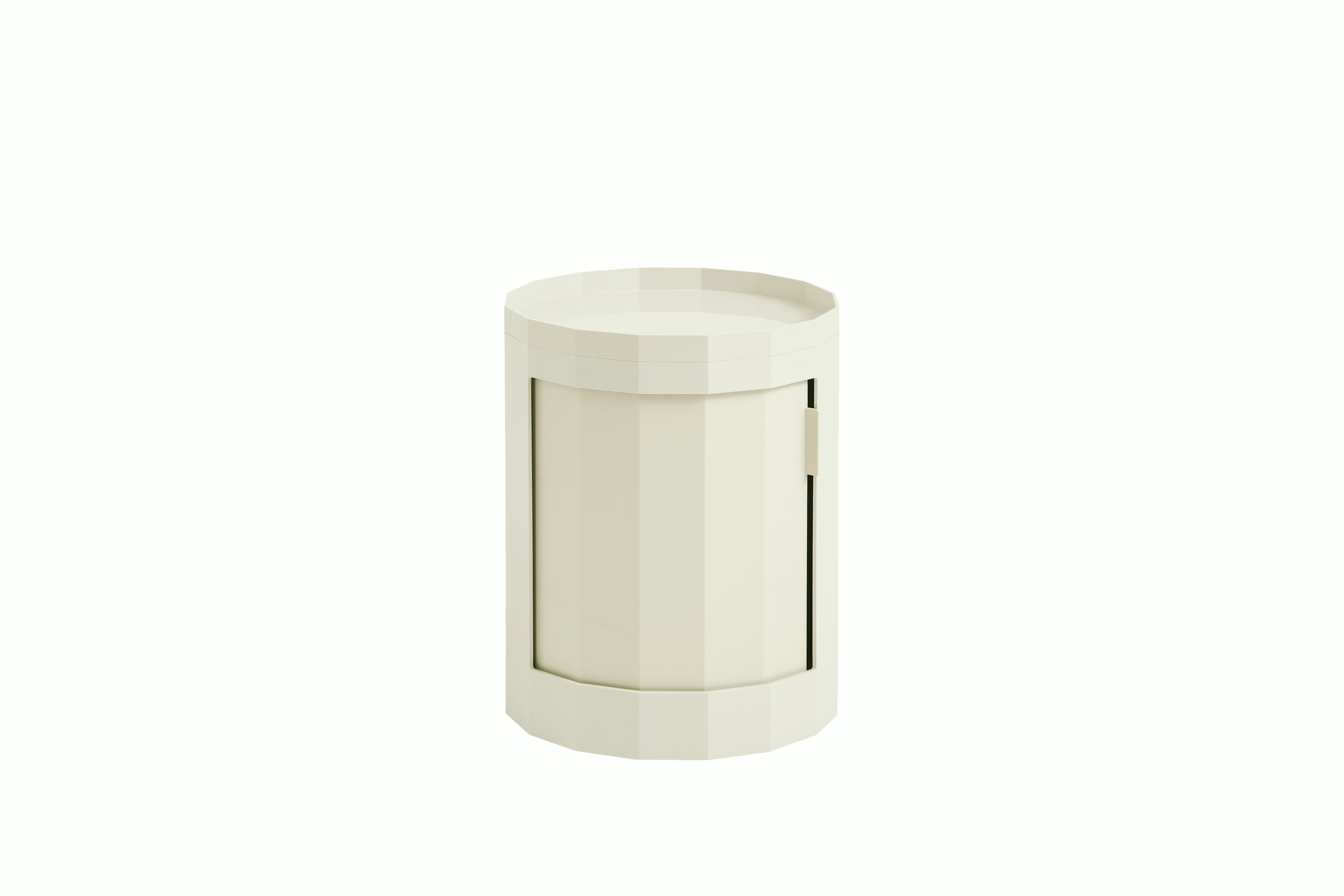 Facet Storage Cabinet - Short, Eggshell