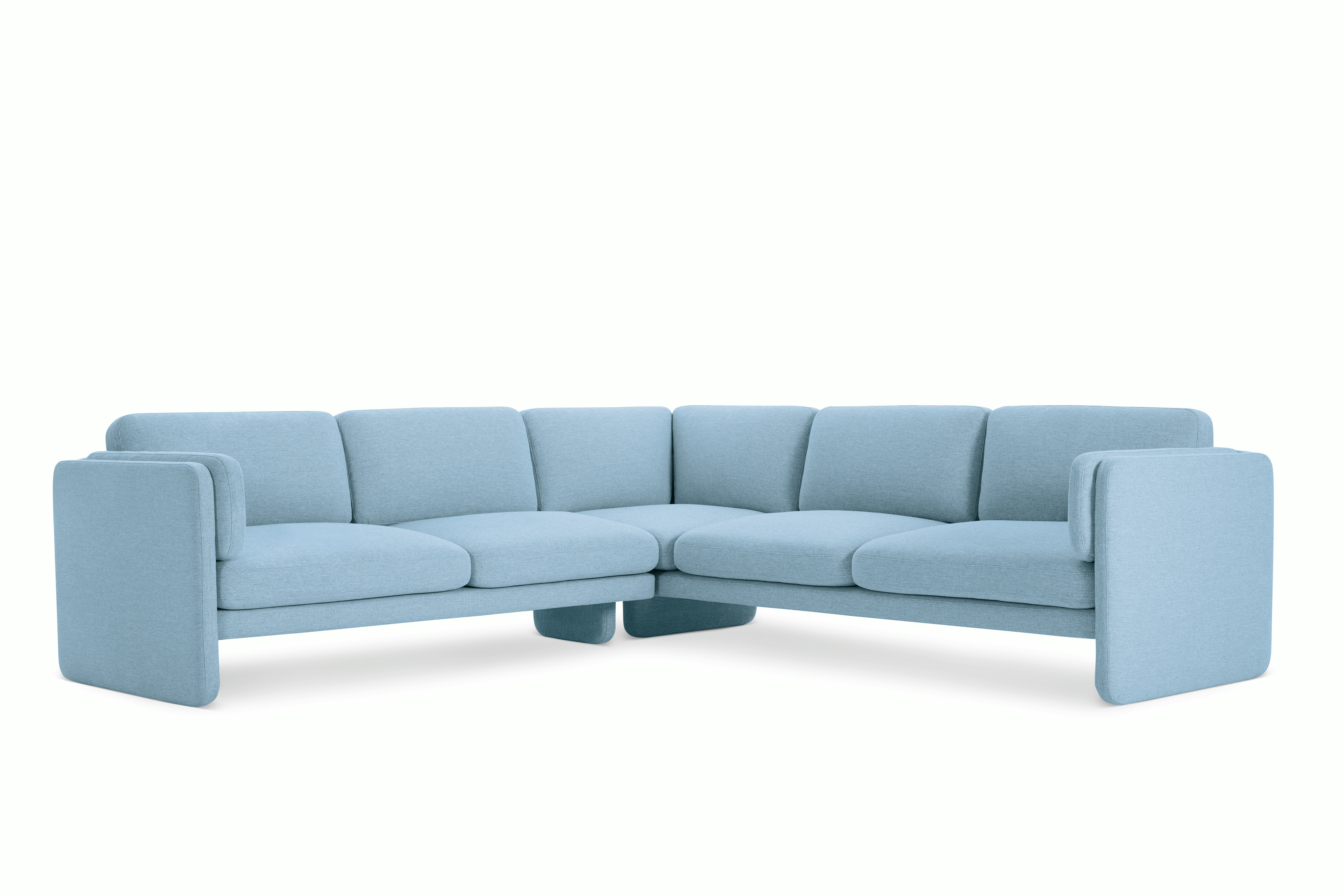 Pastille Corner Sectional, Fabric