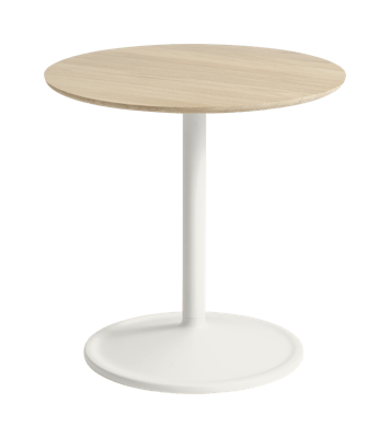 Soft Side Table - 18.9",  18.9 ,  Oak / White, "