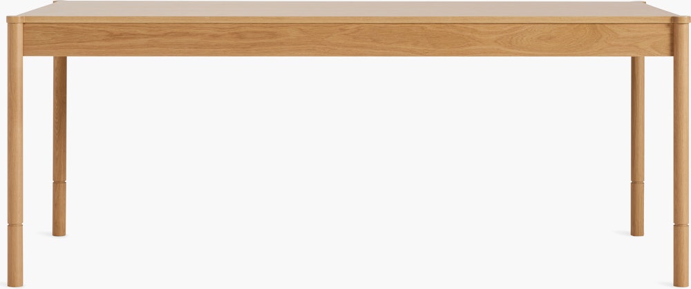 Morrison Dining Table - 76",  Veneer,  Oak