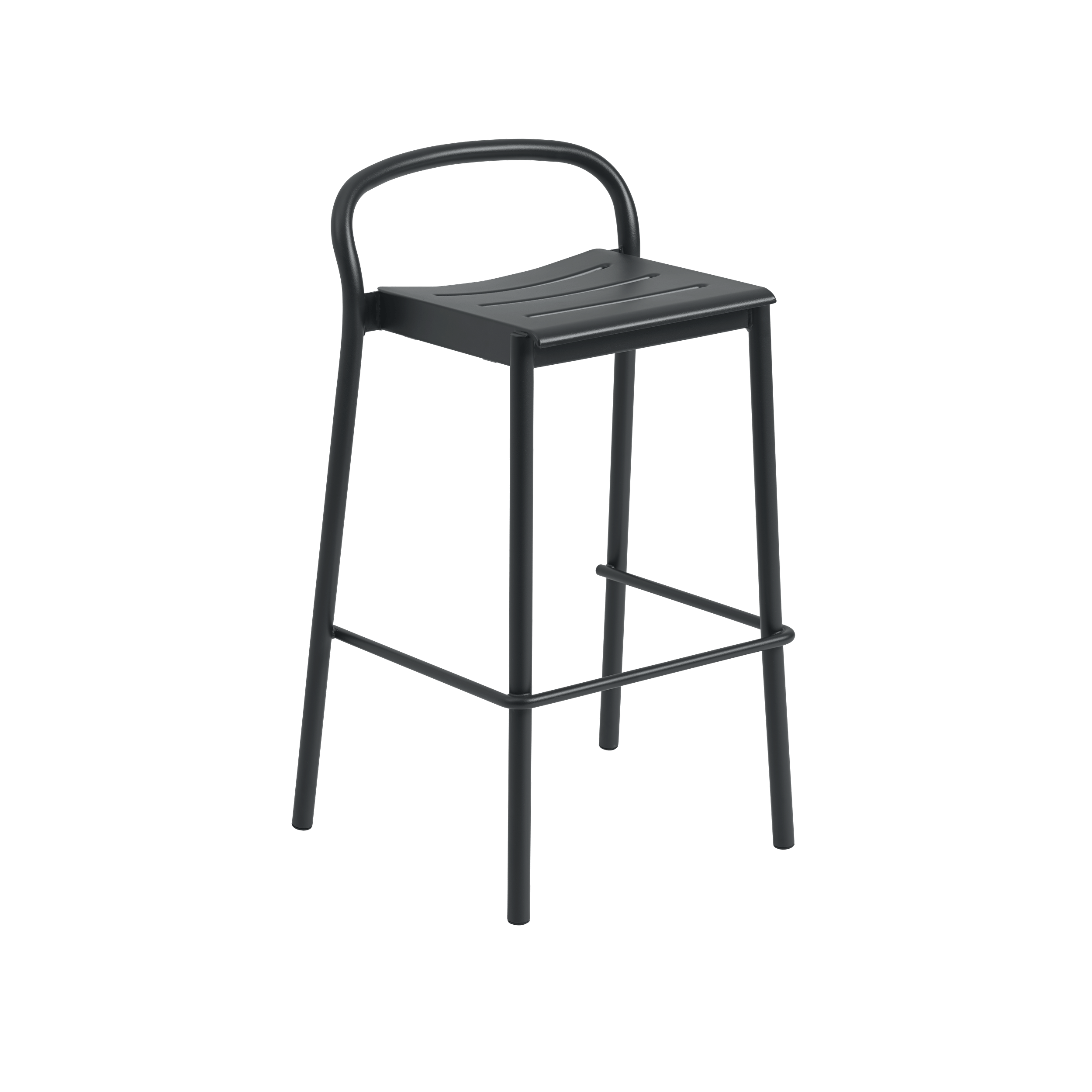 Linear Steel Stool