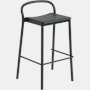 Linear Steel Stool