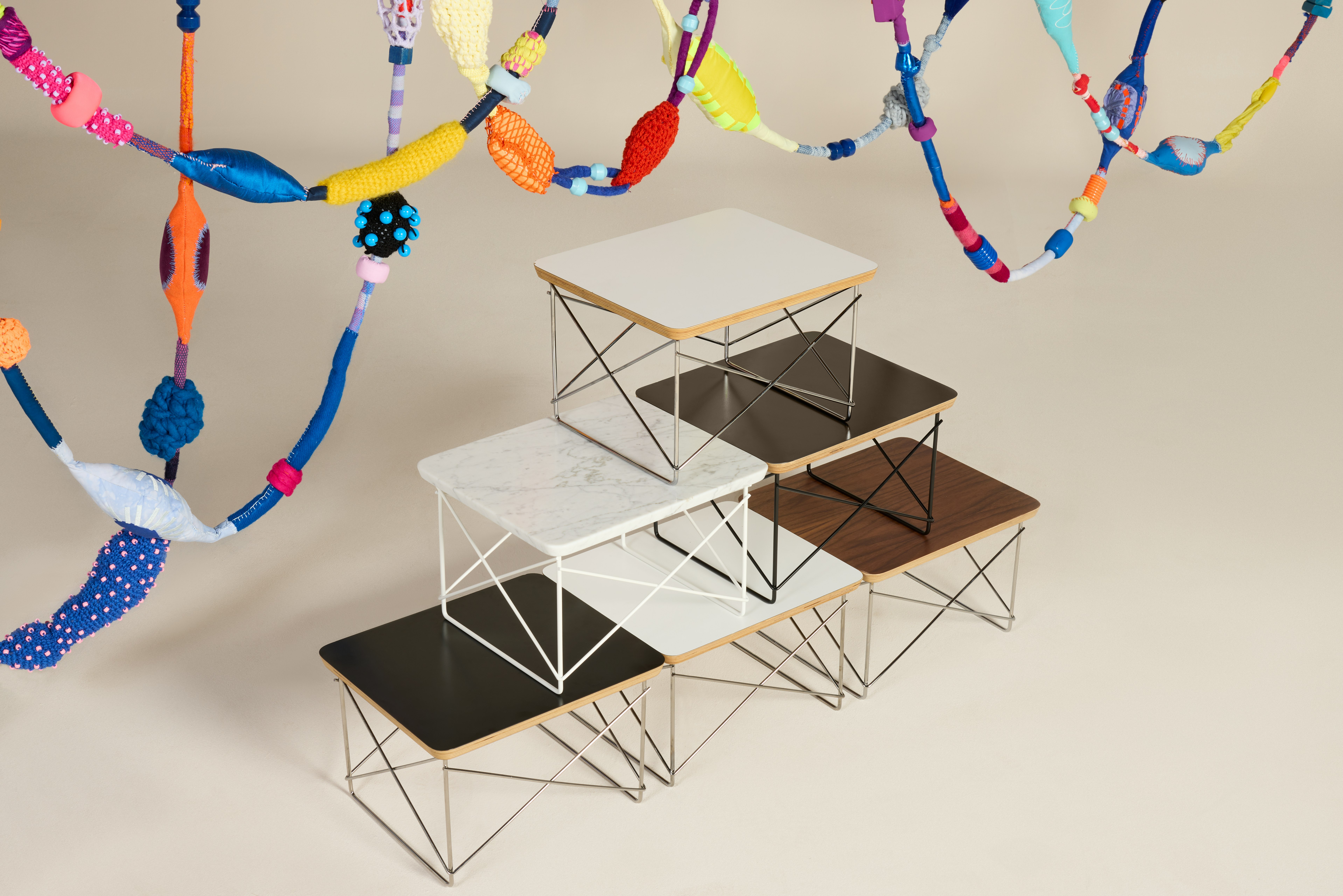Eames Wire Base Low Table