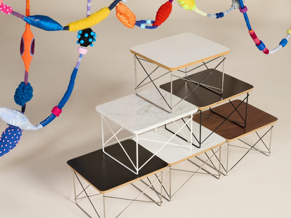Eames Low Wire Base Table