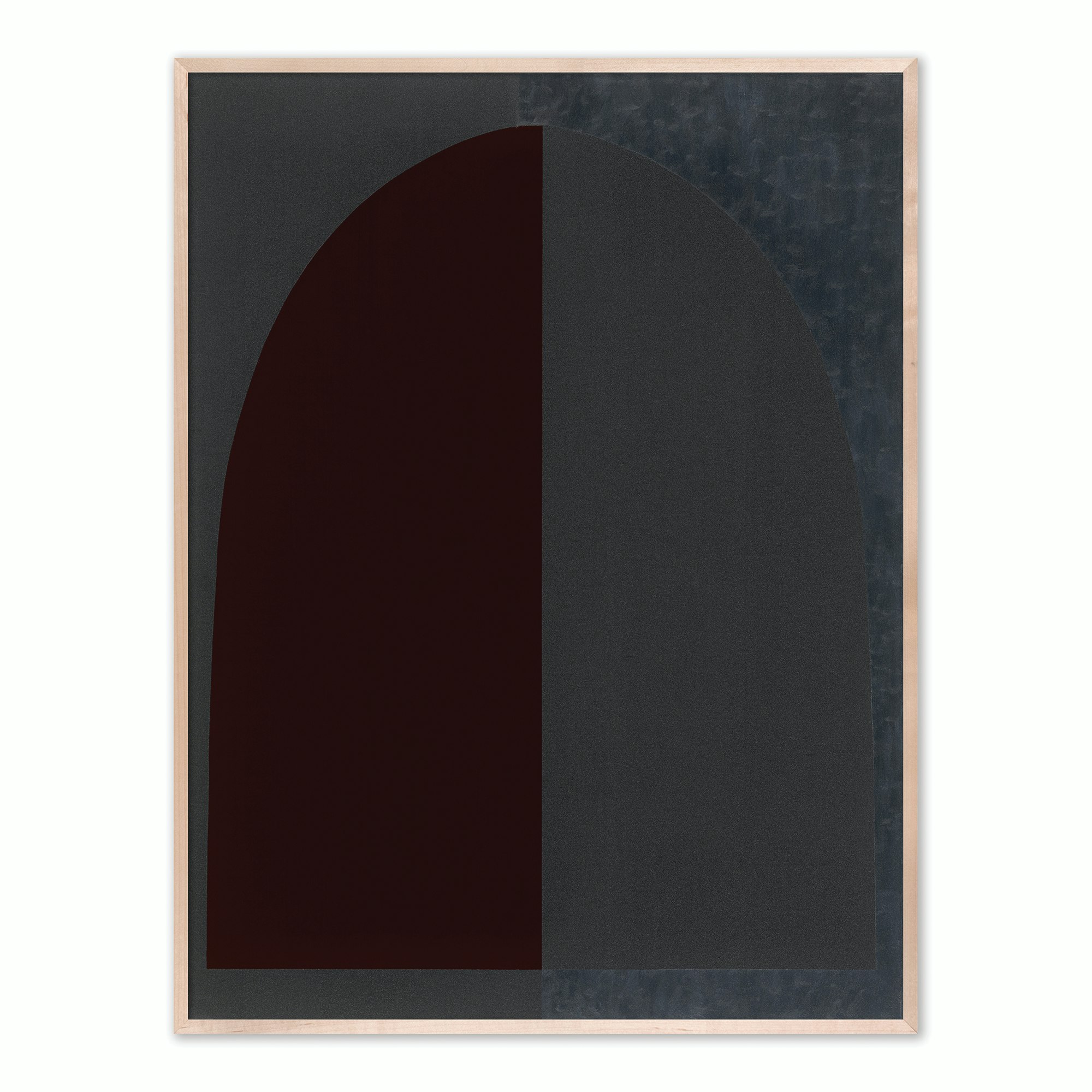 Grey Arch at Night in Red Light I by Aschely Vaughan Cone
