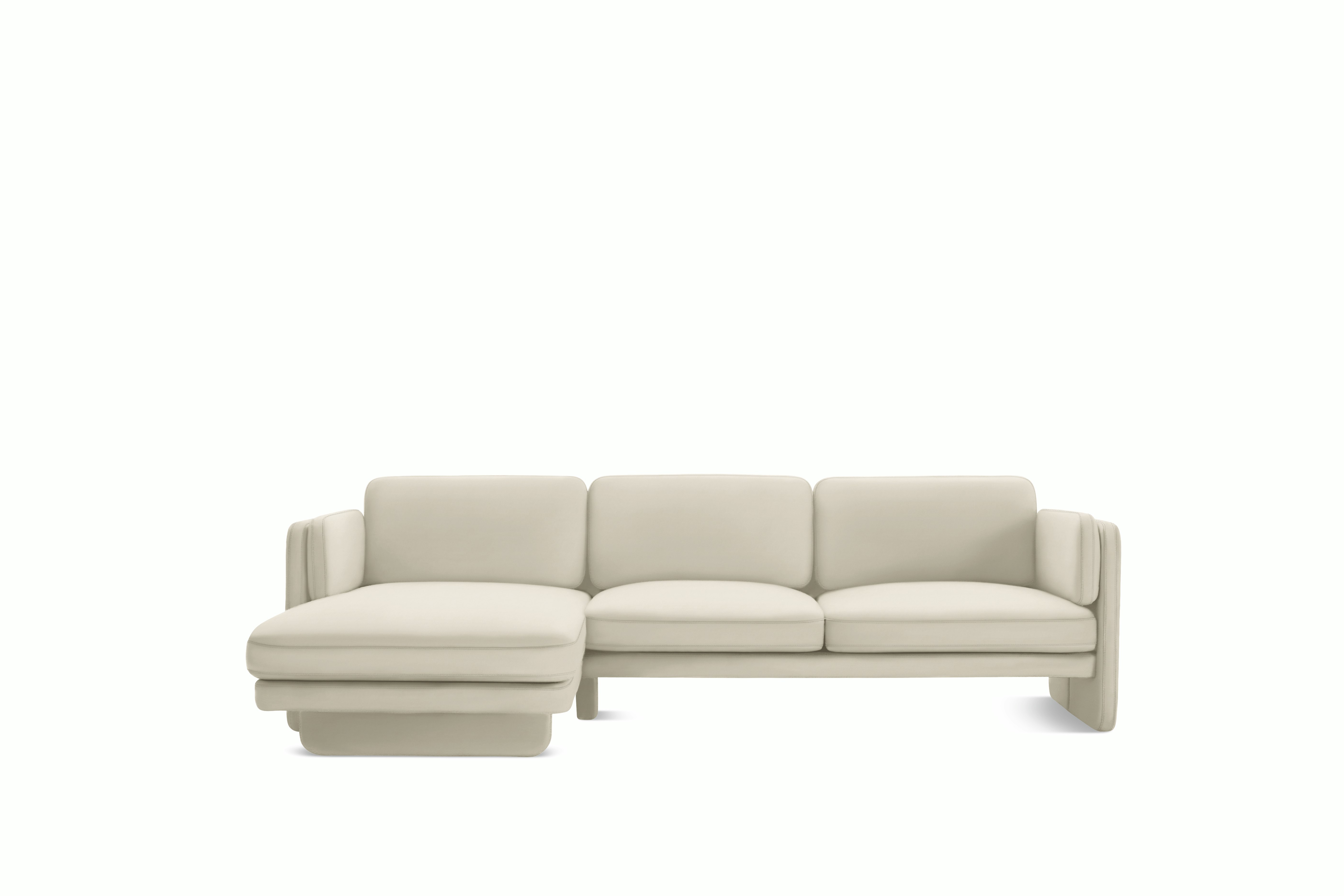 Pastille Sectional Chaise 105" - Left Facing