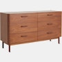Miro Dresser 6 Drawer - Wide