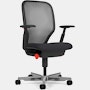 Newson Task Chair - High Performance Arms, Polished Aluminum Base