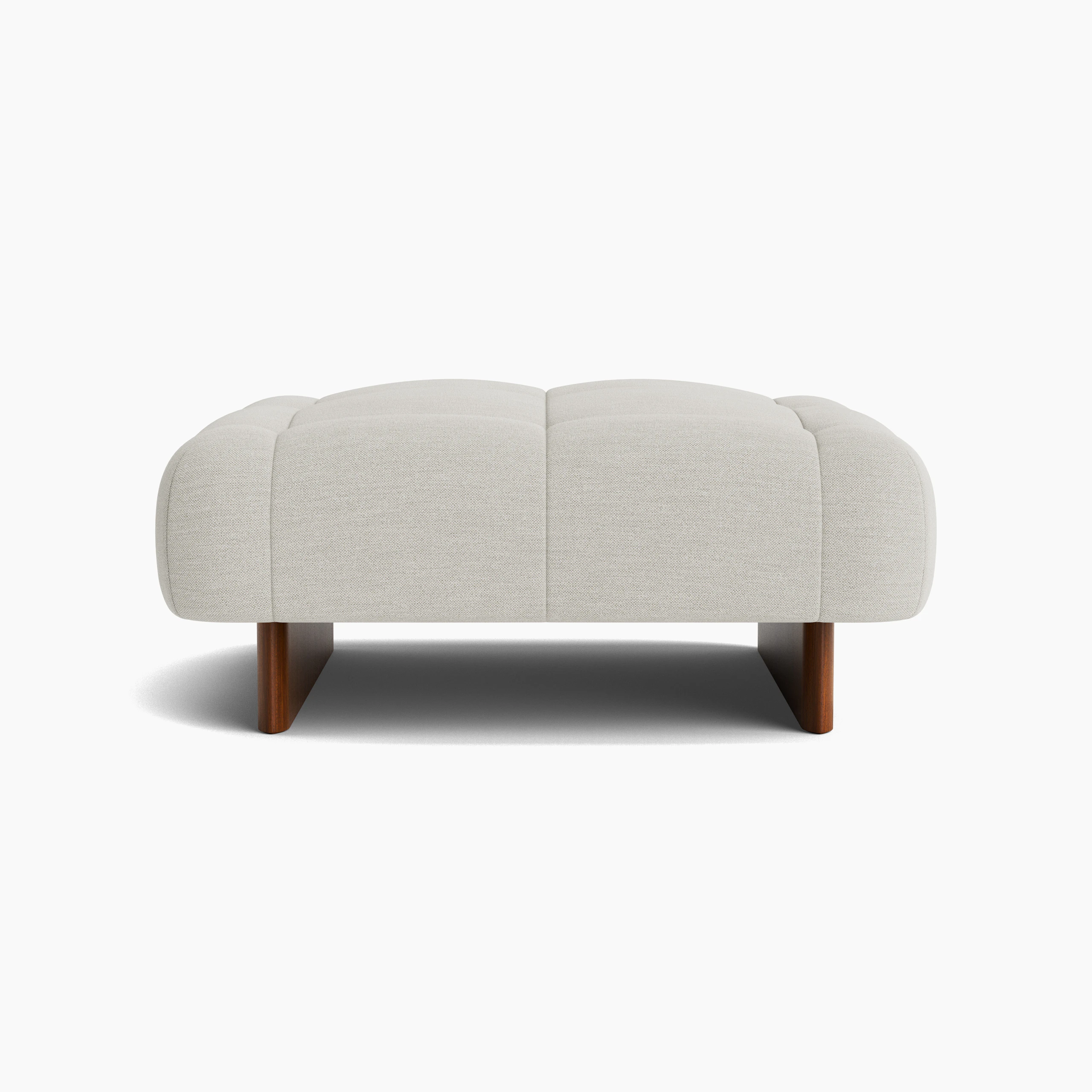 Quilton Lift Ottoman - Mode, Clavicle, Lacquered Walnut