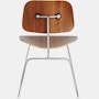 Eames Molded Plywood Dining Chair Metal Base (DCM)