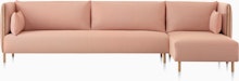 ColourForm Three Seat Sofa and Chaise (Non-Quilted)