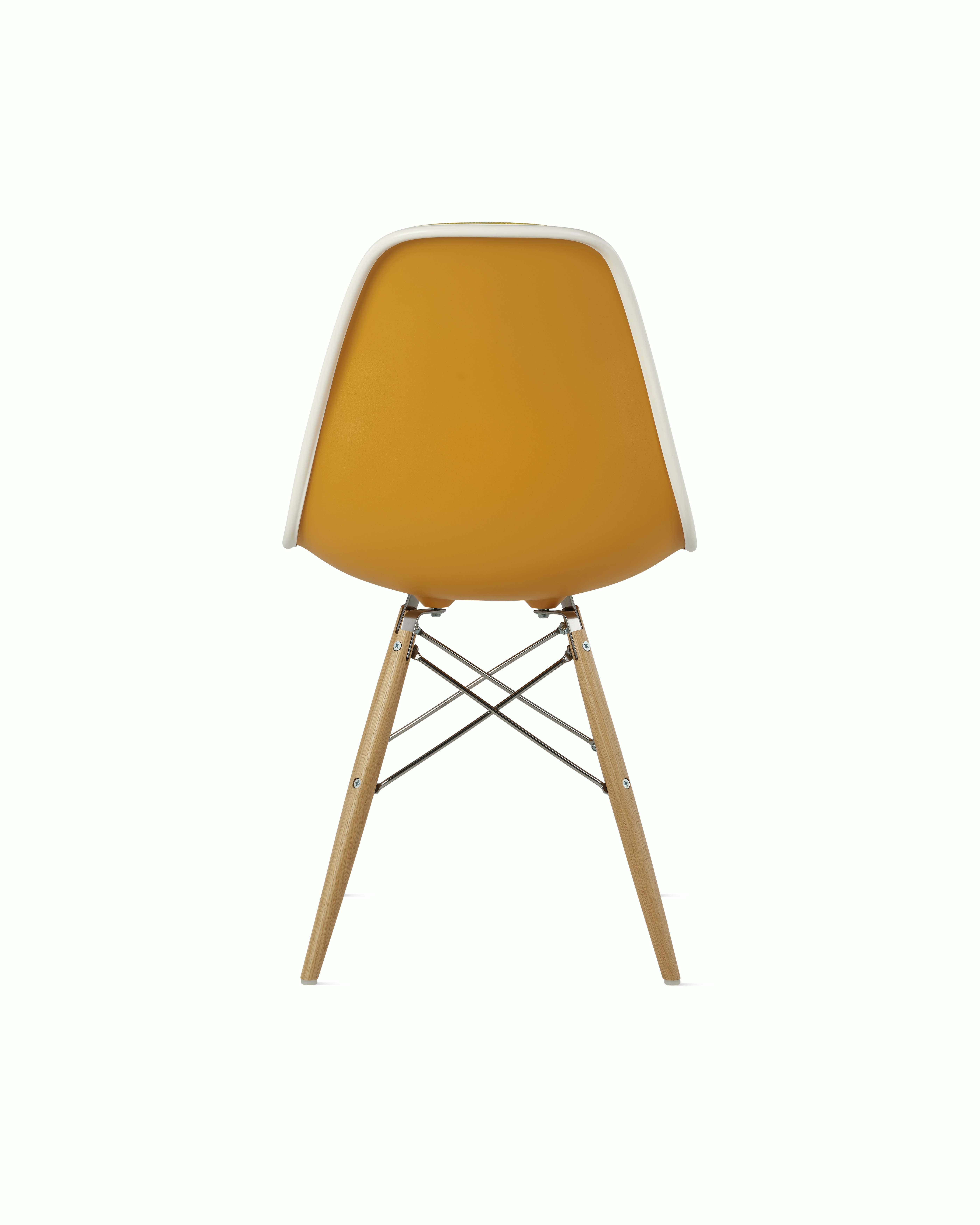Eames Upholstered Molded Plastic Side Chair