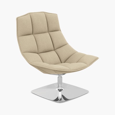 Jehs and Laub Lounge Chair, Fabric