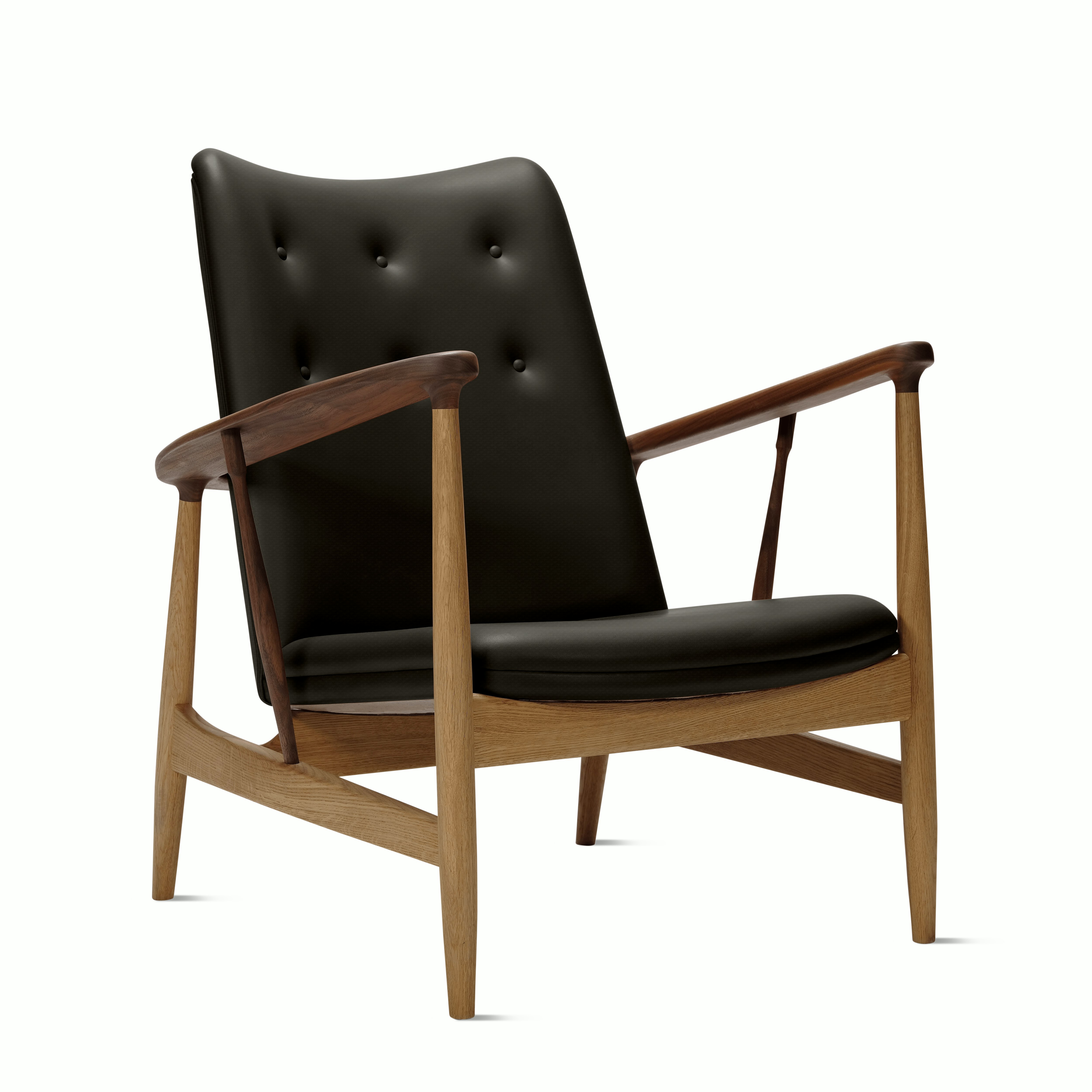 Kettelhut Chair in Prestige Leather Coffee