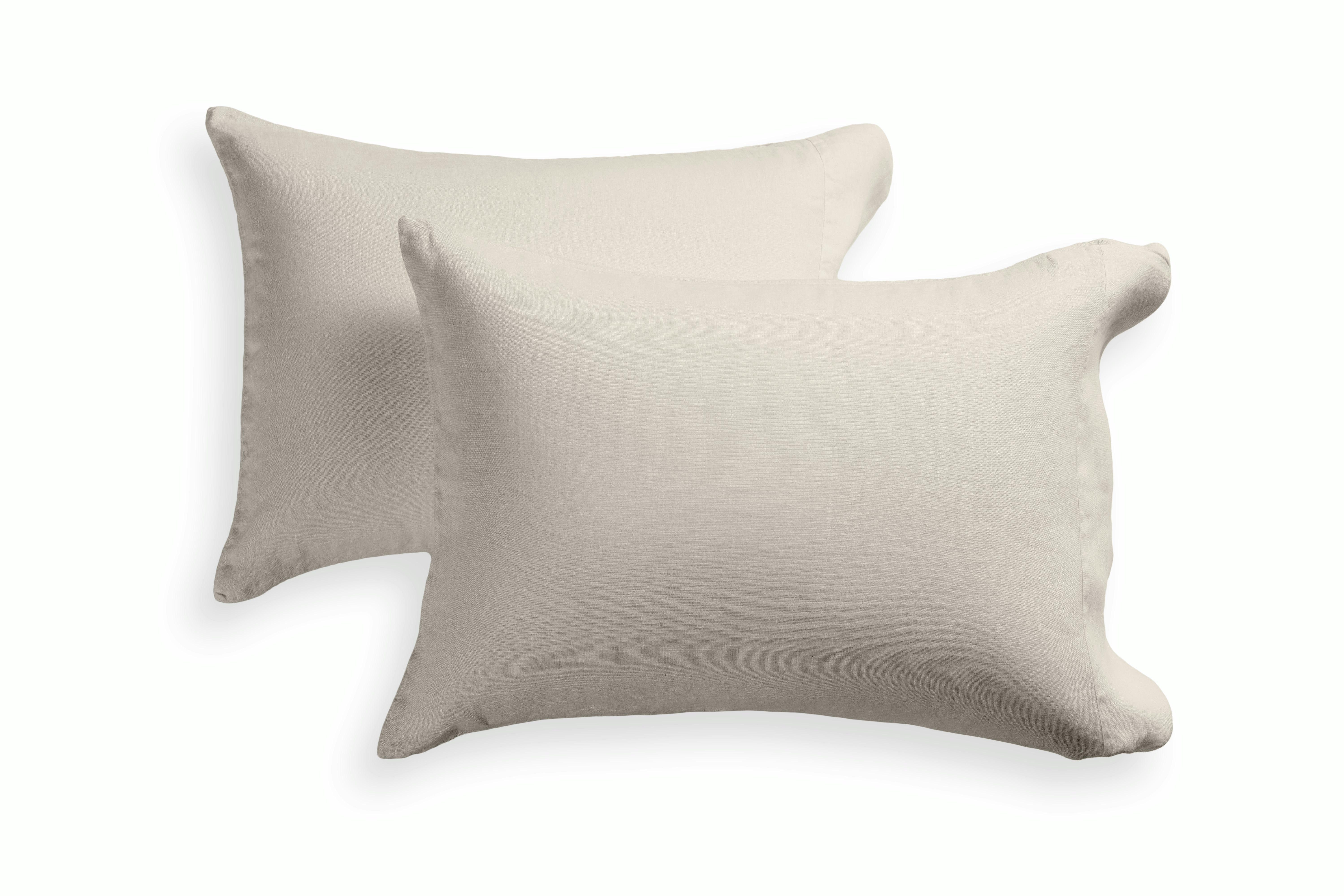 Design Within Reach Sham Set - Linen,  Standard,  light-grey