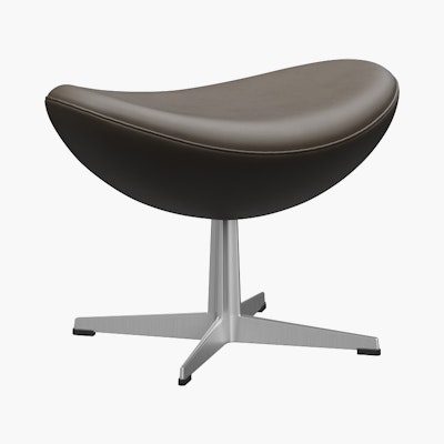 Egg Footstool Egg Footstool, Leather