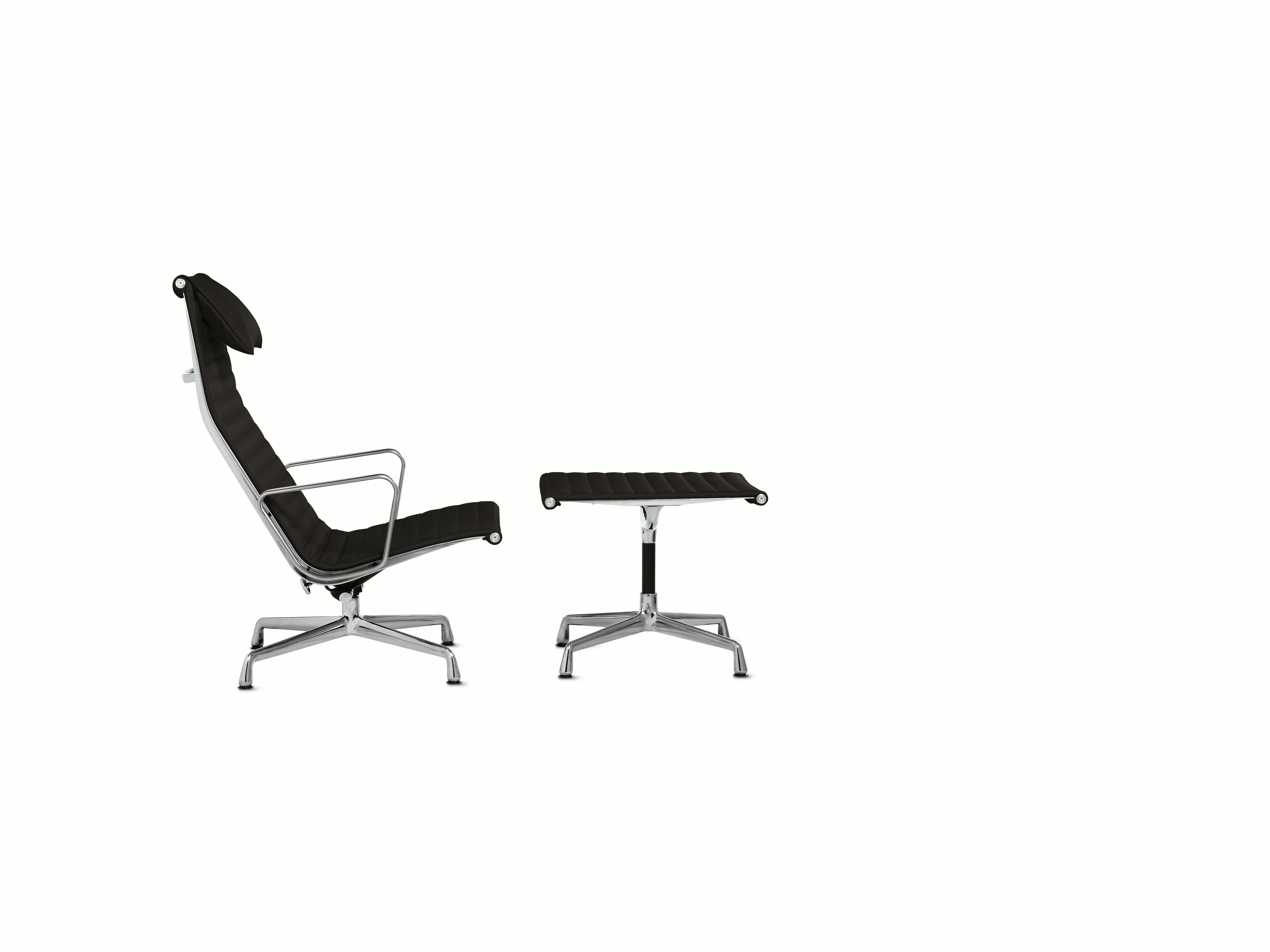 Eames Aluminum Lounge Chair 4 Star Base