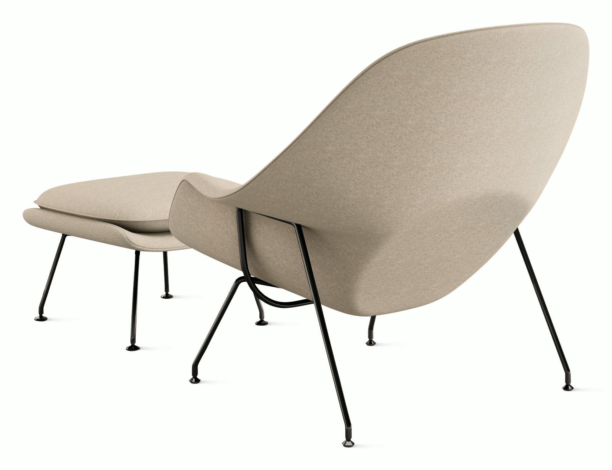 Womb Chair and Ottoman Design Within Reach