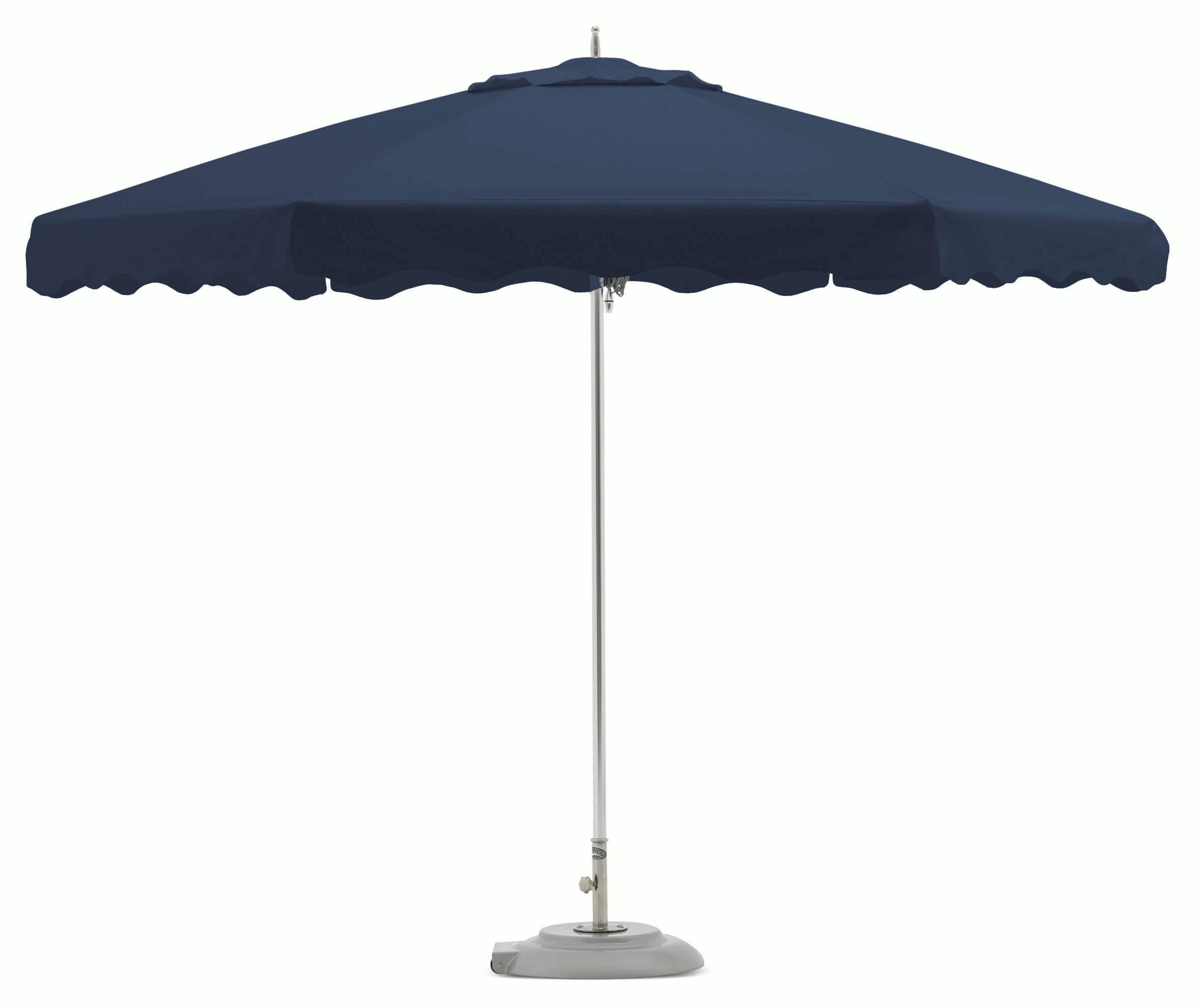 Tuuci Ocean Master Hexagon Scalloped Umbrella,  Solid