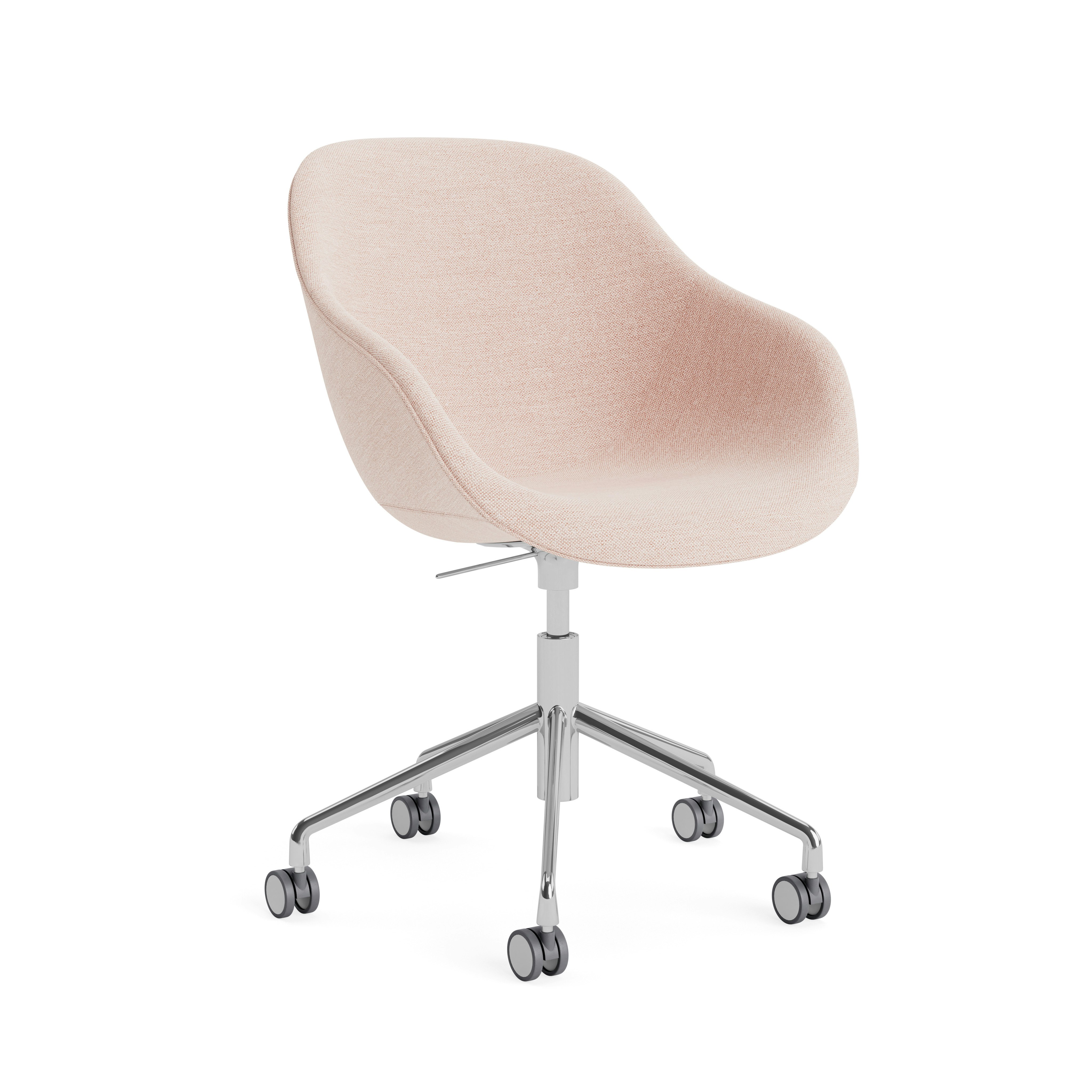 AAC 153 - Uph Task Armchair - Mode, 026 Petal - Polished Aluminum