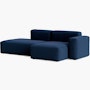 Mags Soft Low Sectional Mags Soft Low One-Arm Sectional