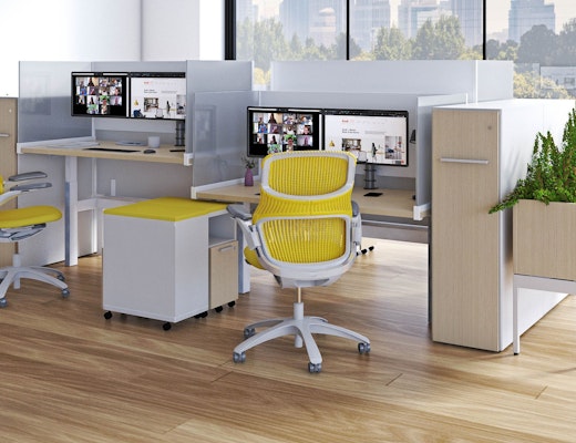 Antenna Desk Surrounds antenna desk surrounds laminate back panel with glass end screens antenna planter k.bench generation task chair hybrid tall storage mobile storage
