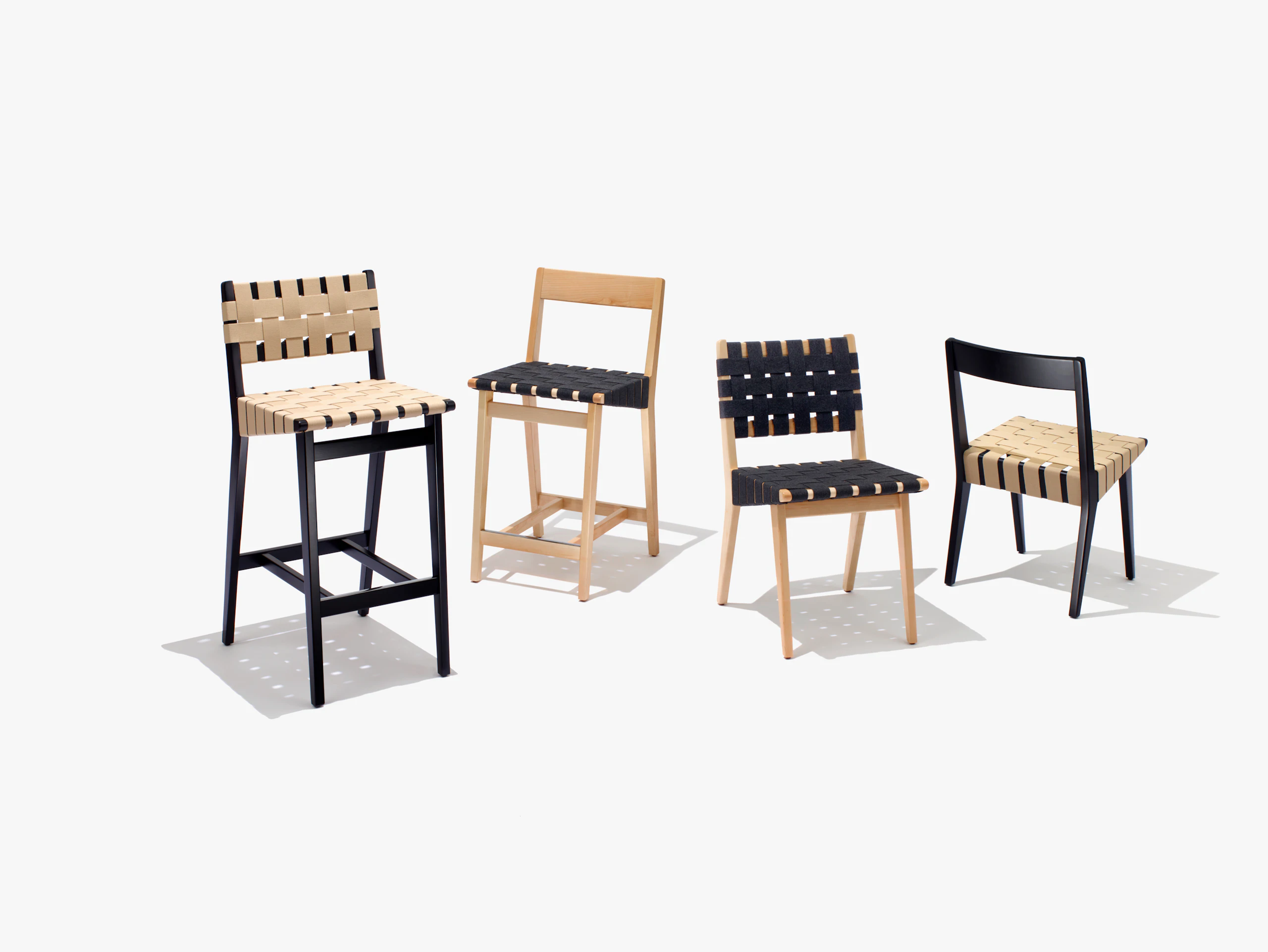 jens risom barstool side chair