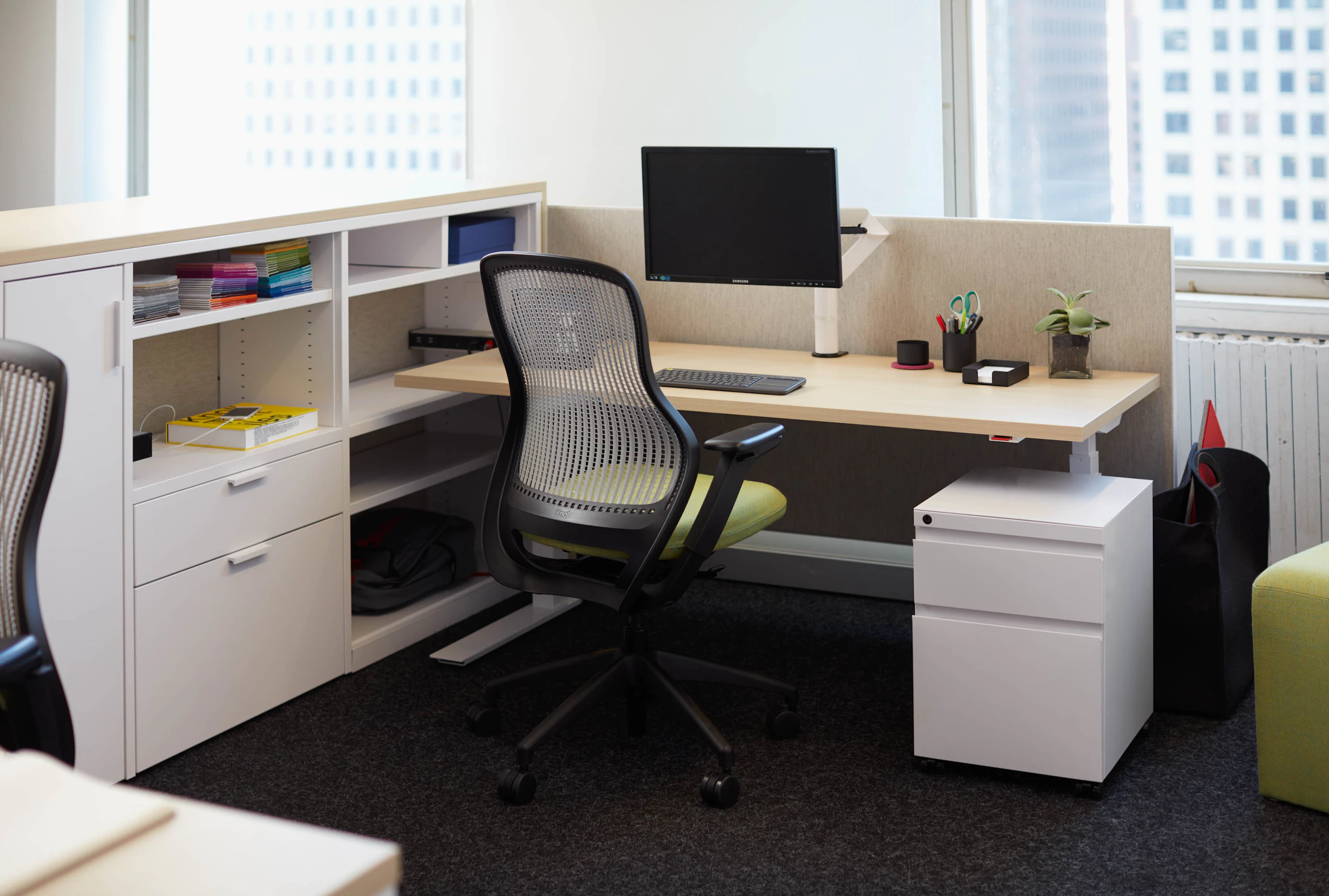 neocon 2017 chicago showroom tone calibre storage regeneration by knoll sapper xyz monitor arm template spine efficient planning