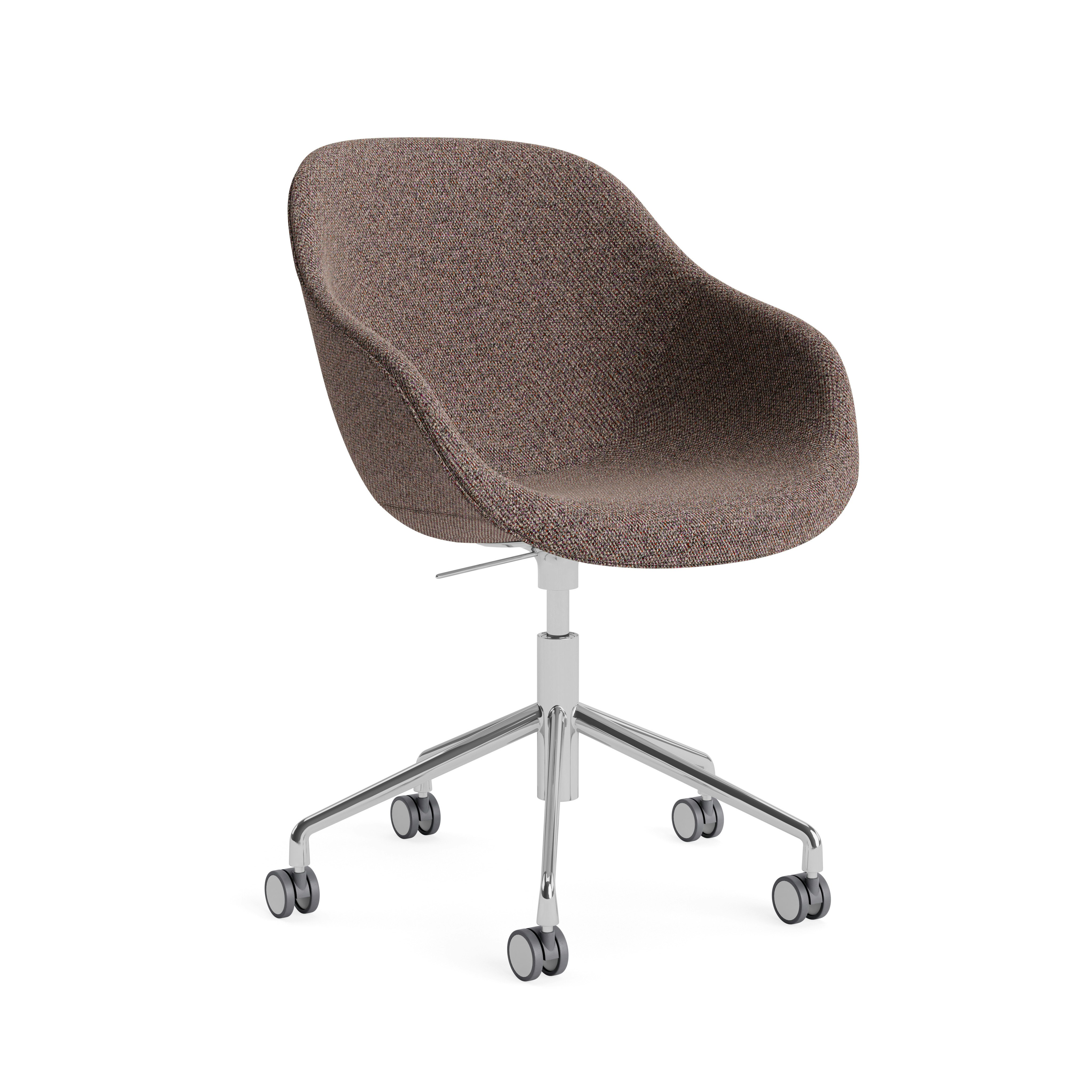 AAC 153 - Uph Task Armchair - Loft, 103 Asphalt - Polished Aluminum