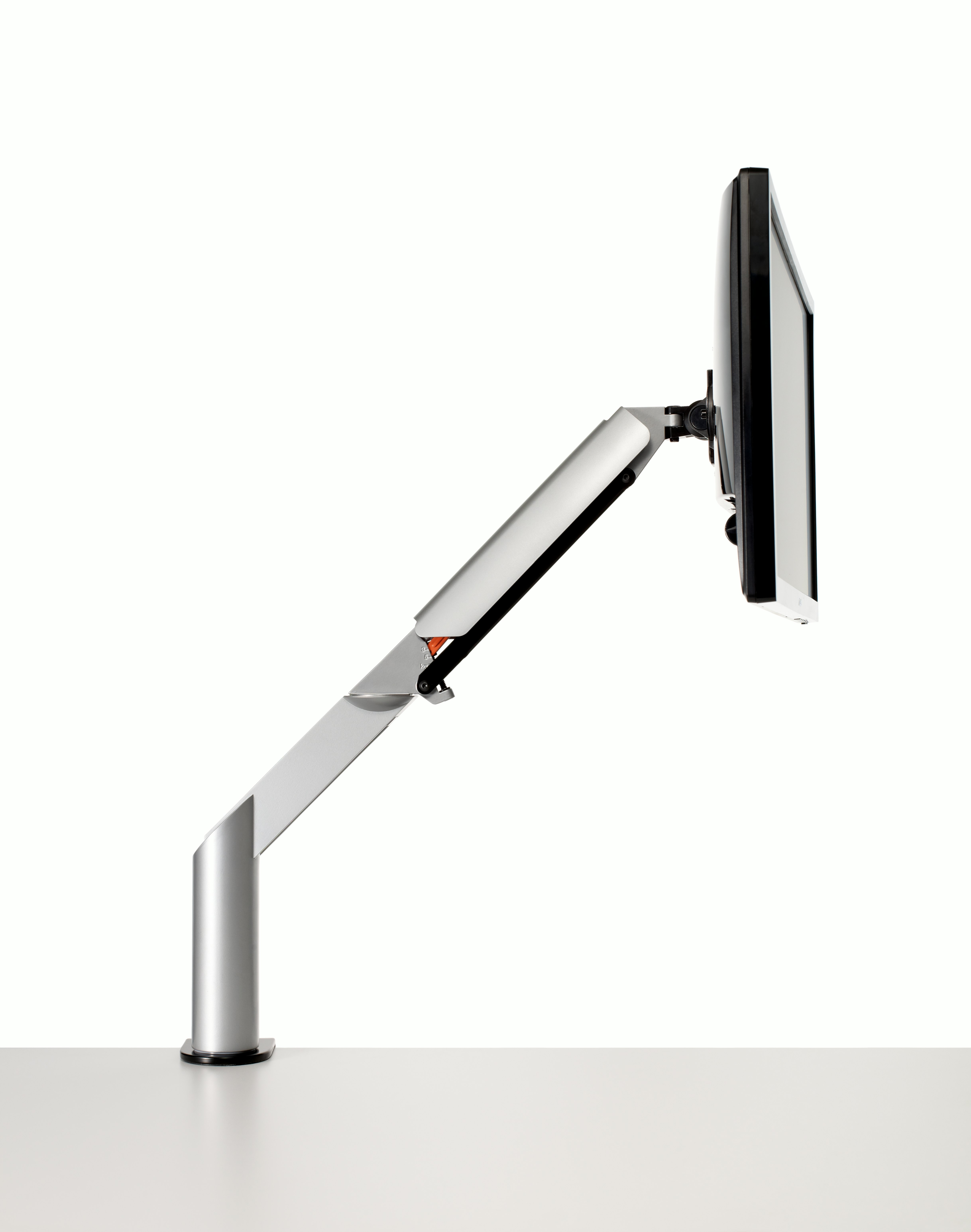 Knoll Silver Sapper XYZ Monitor Arm