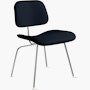 Eames Molded Plywood Dining Chair Metal Base (DCM) Eames Molded Plywood Dining Chair Metal Base (DCM), Upholstered