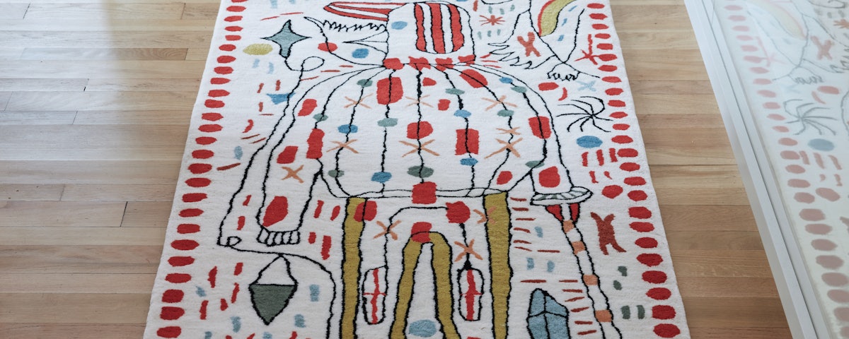 Hayon X Nani Runner on wood floor