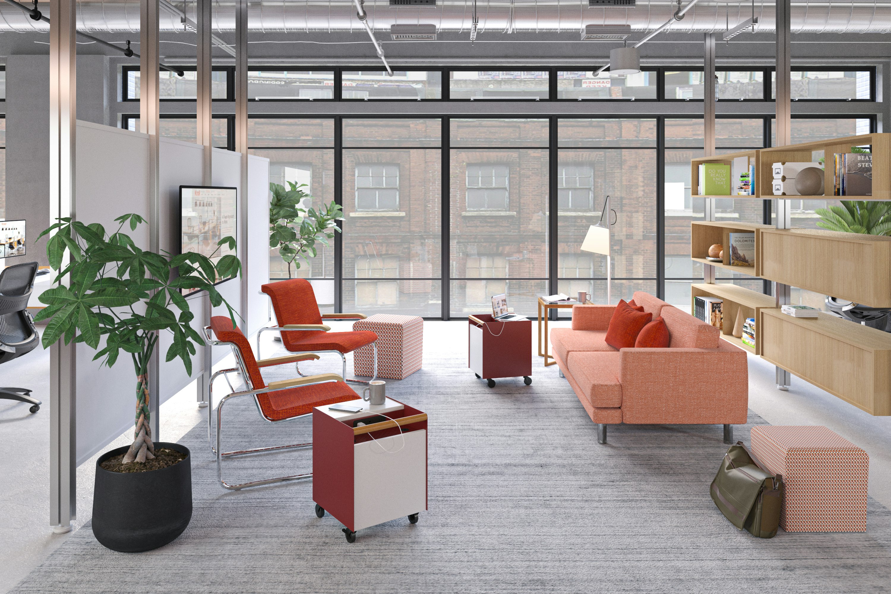 Antenna Tech Cart DUrso Sofa Interpole