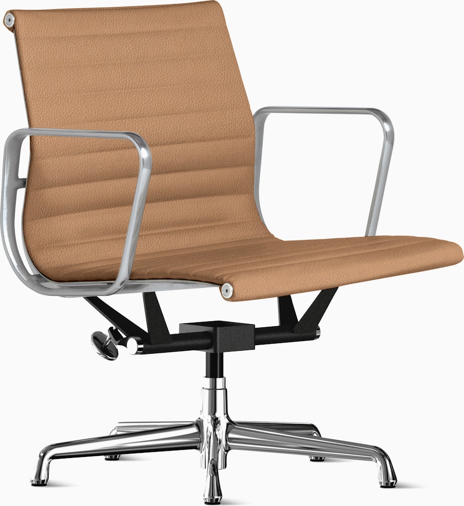 Eames Aluminum Group Chair - Management Height,  Manual Lift