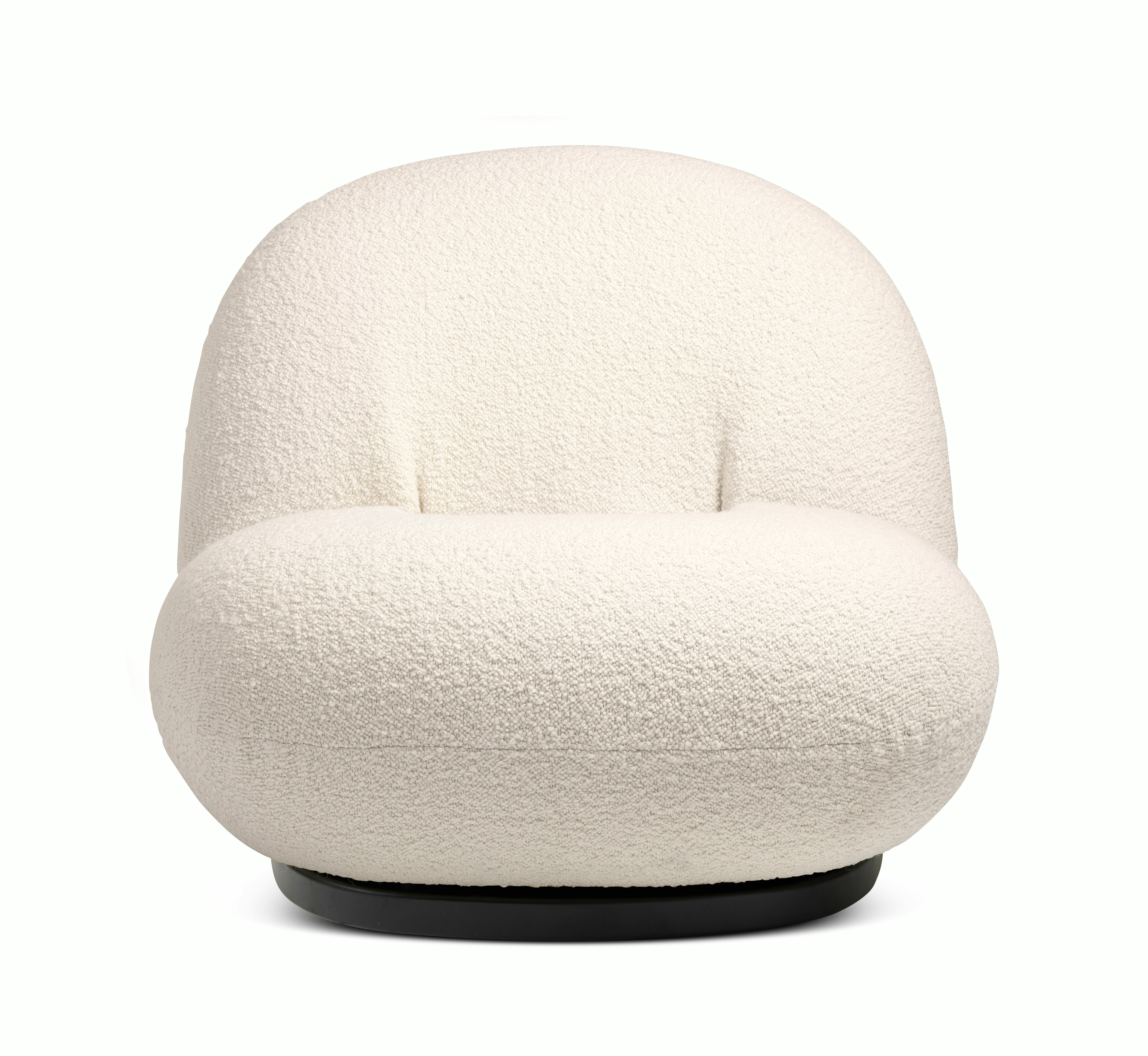 Pacha Chair - Fixed,  Karakorum,  Ivory 001,  Black