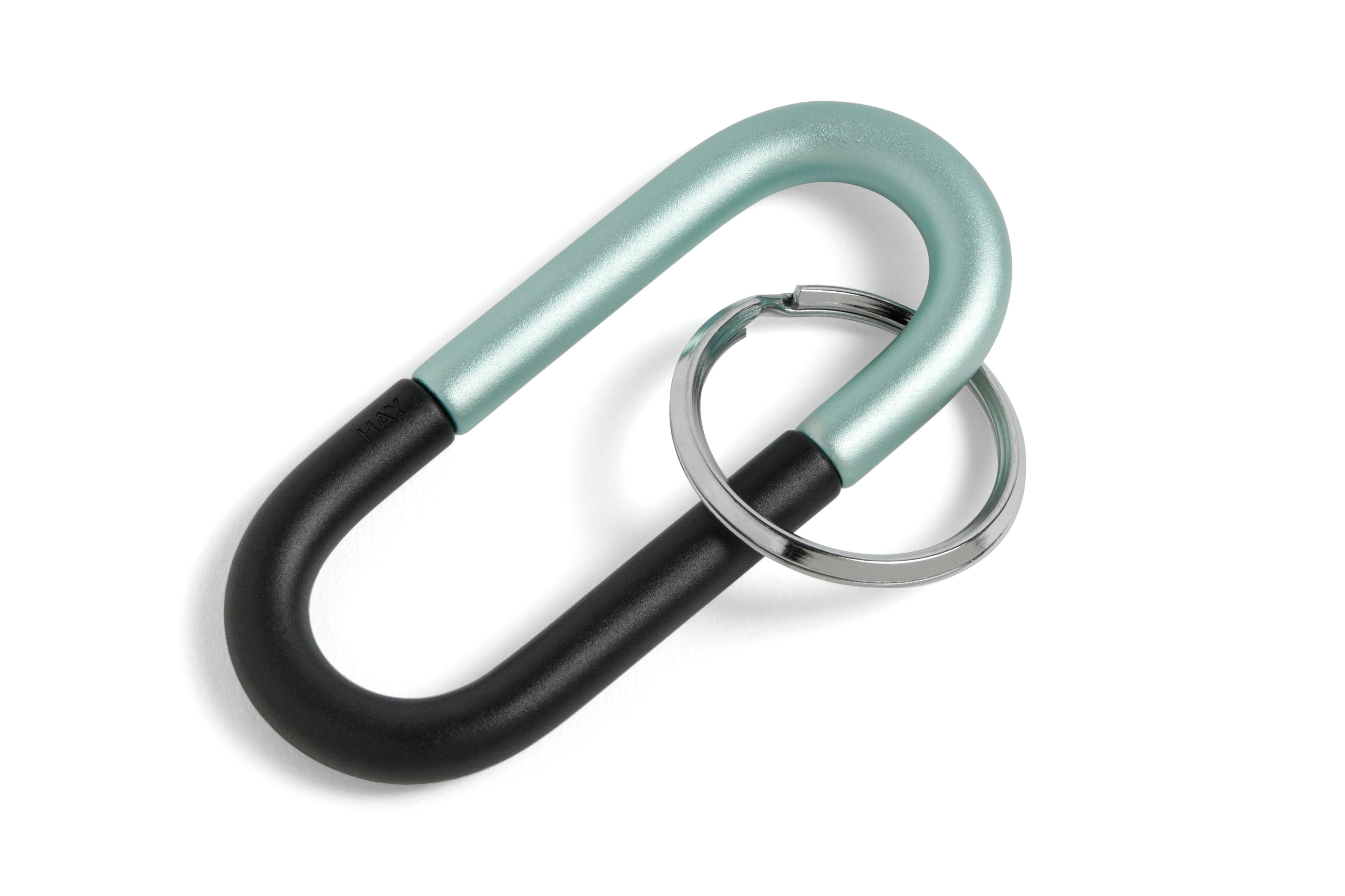 100 AVAIL FREE SHIPPING KEY CHAINS SNAP HOOK 5 NEW BLUE ALUMINUM CARABINER 
